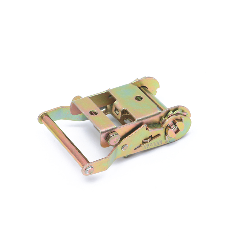 2 اینچ 50mm 2000kg/4400 پوند زرد رنگ پخت و پز Tiedown Backle برای کمربند شلاق