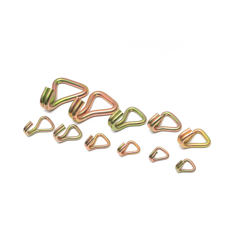 3 اینچ 10ton yellow Zinc Plated Double J Hook Heavy Wire Double J Hook