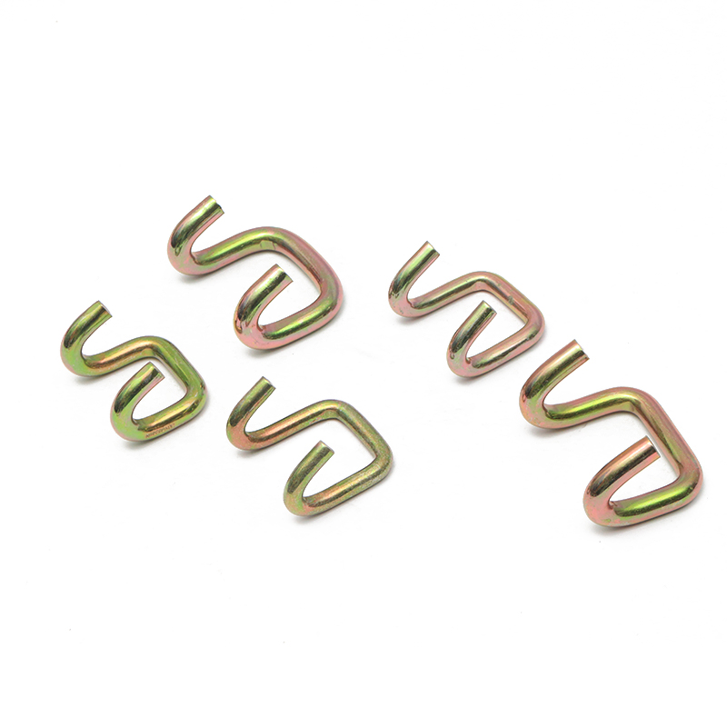 2 اینچ 5T پنجه زرد روی قلاب U برای تسمه شستشوی محموله