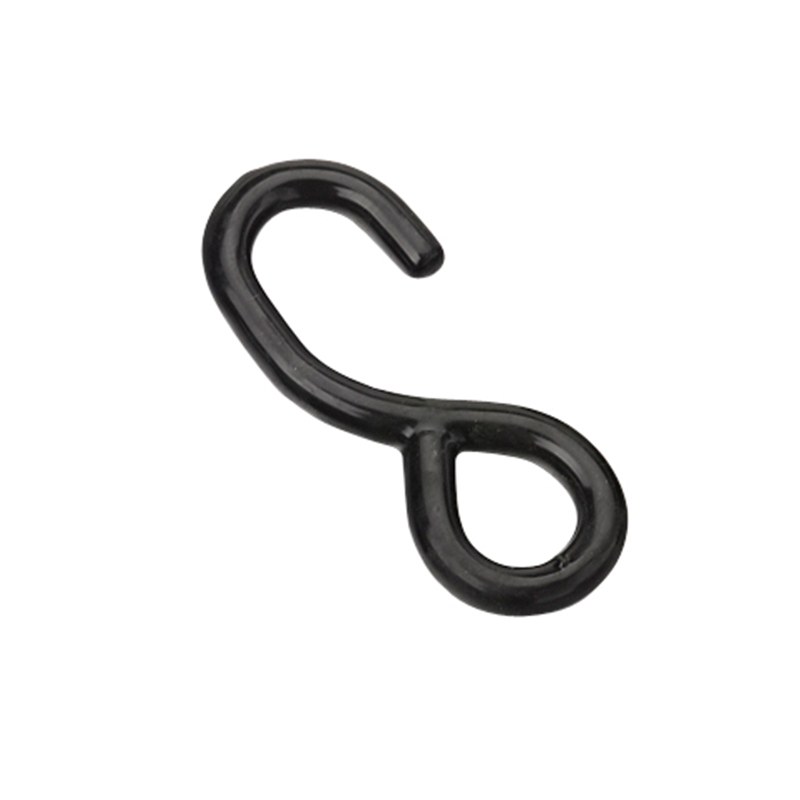 قلاب PVC 1 اینچی سیاه پوشانده